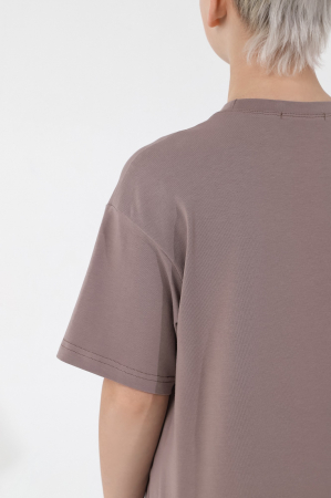 Детская футболка для мальчика Леон-3 / бежевый