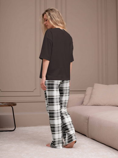 Женский костюм Мишель-4 КЖ-129 / коричневый