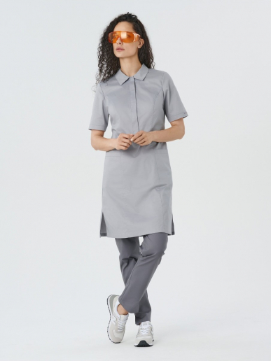 Платье медицинское женское 235.0 / Серый