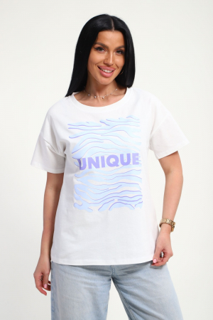 Женская футболка 85663 / белый