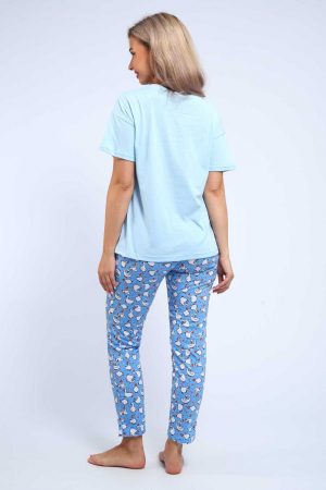 Женская пижама 20522 / голубой