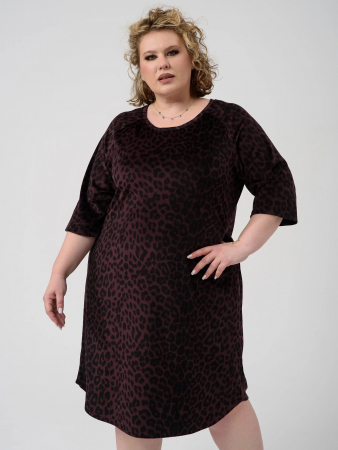 Женская туника "Сафари" 2427-В / Бордовый