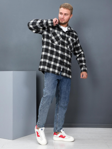 Рубашка мужская Никос / серый