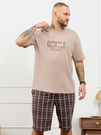 Костюм мужской Браун-4 / бежевый