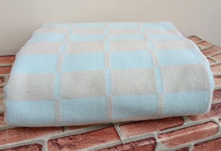 Одеяло байковое 400 гр. 80% хлопок / расцветки в ассортименте