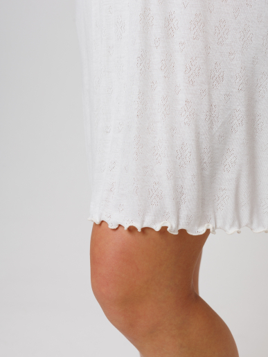 Женская ночная сорочка 2256 / Молочный