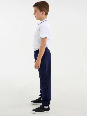 Детские брюки "Конструктор" / Синее море