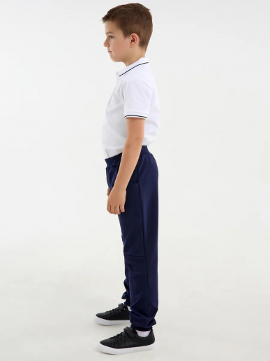 Детские брюки "Конструктор" / Синее море