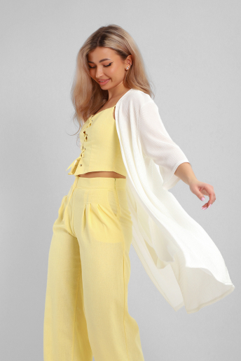 Женский кардиган 32744 / молочный