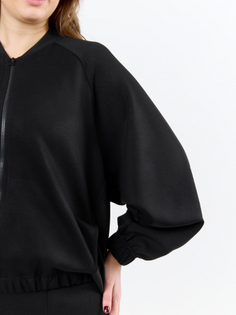Женский бомбер Нео-1 БО-004 / чёрный