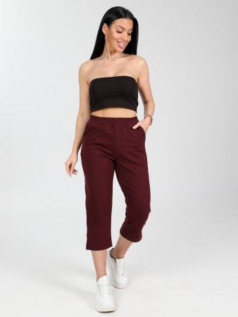 Женские бриджи Портленд / винный