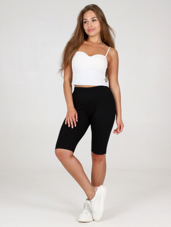 Женские велосипедки Луссо / черный