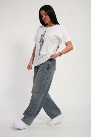 Женская футболка 85668 / белый