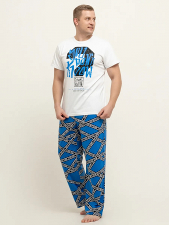 Мужская пижама "Вопросики" арт.мк1291
