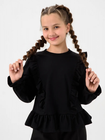 Детская толстовка "Памела" / Черный
