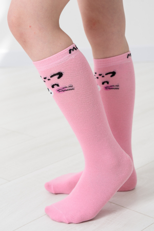 Детские гольфы Пантера (набор 2 пары) / розовый