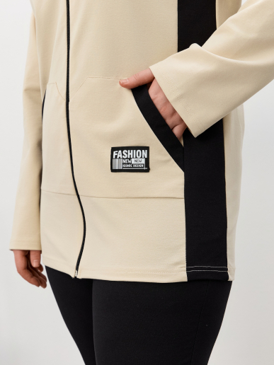 Женский костюм с брюками 2146/3 / Экрю