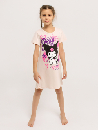 Детская сорочка "Kuromi" арт. дк314роз / Розовый