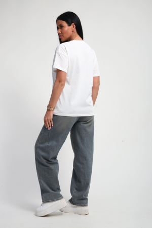 Женская футболка 85667 / белый