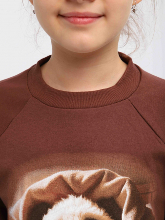 Детская пижама "Эльвира" / Шоколад