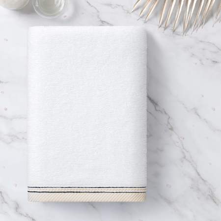 Махровое полотенце "Verossa" Fjord / белый