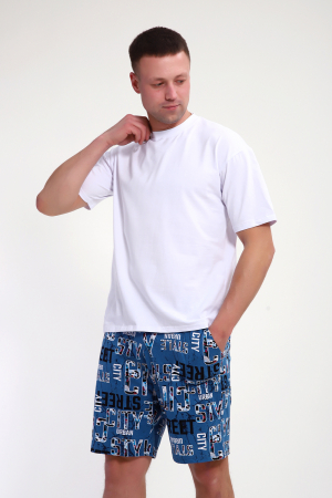 Мужские шорты 37006 / индиго