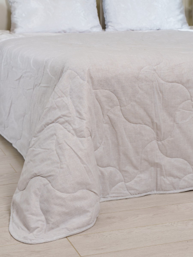 Одеяло облегченное "Лен" перкаль