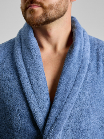 Халат мужской Комфорт-4 / деним