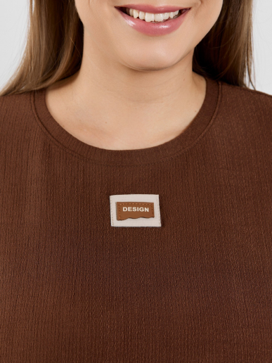 Женская туника Рената-1 / коричневый