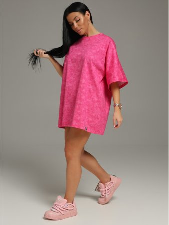 Женская футболка Ирбис / Розовый, варенка