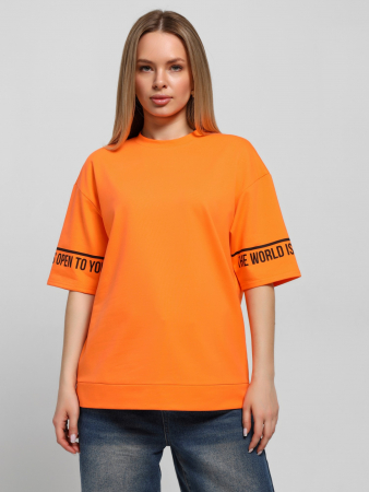 Женская футболка Терри-2 / оранжевая