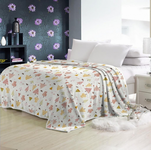 Плед велсофт / Новогодний (в ассортименте)