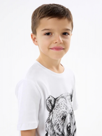 Детская пижама с шортами "Сорванец" / Медведь