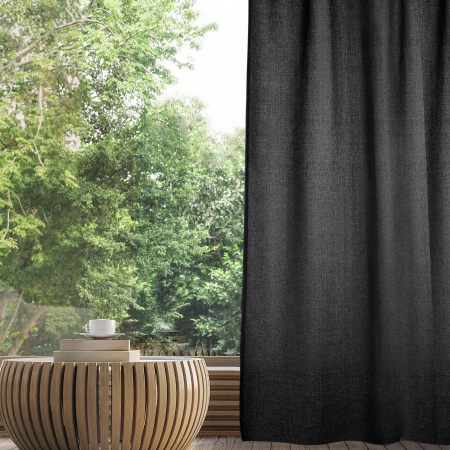 Комплект штор "Волшебная Ночь" Рогожка / Графит