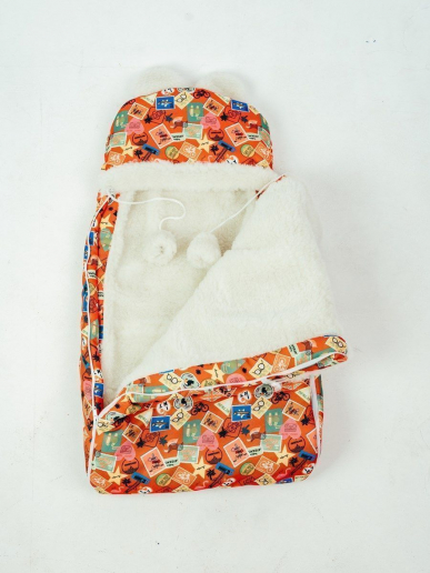 Детский конверт меховой на выписку / Марки