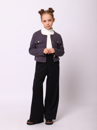 Детский жакет "Диана" / Серый