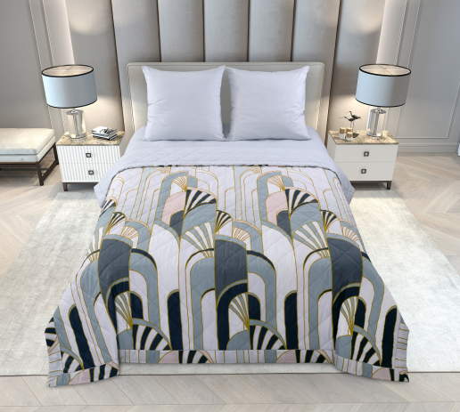 Постельное белье перкаль с одеялом / Ар-деко 1