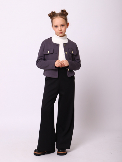 Детский жакет "Диана" / Серый