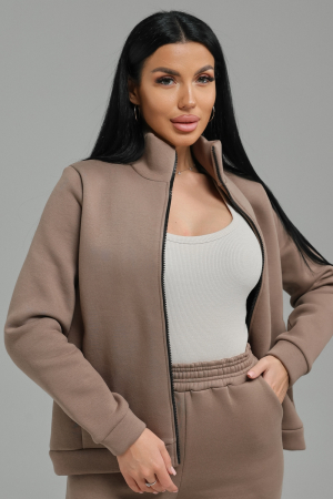 Женский костюм с брюками 74722 / капучино
