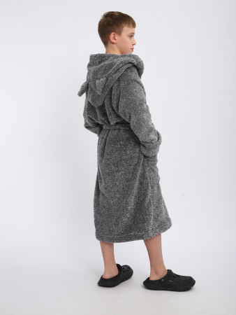 Детский халат "Отдых" / Серый