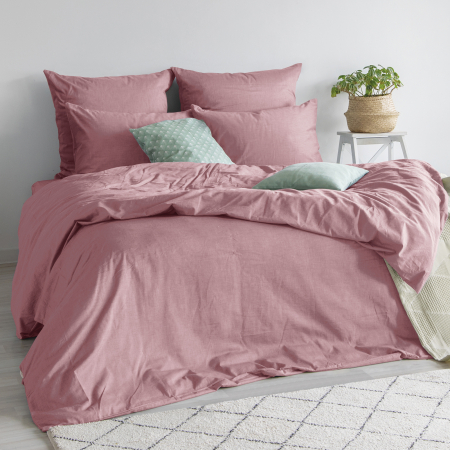 Постельное белье "Verossa" Melange / Marsala