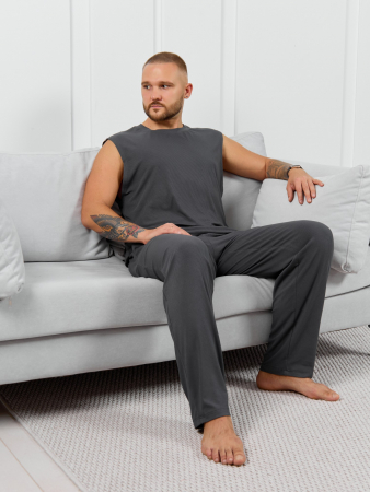 Брюки мужские Алессандро-3 / графитовый