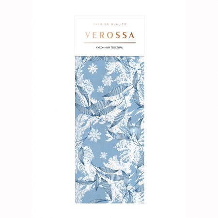 Полотенце вафельное "Verossa" Морозные узоры