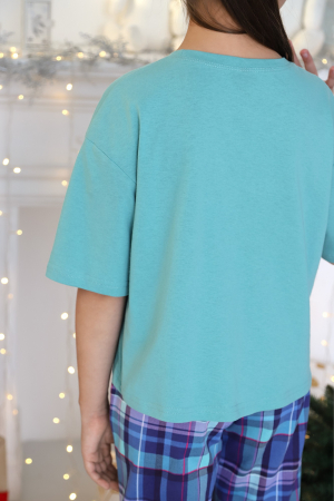 Костюм для девочки Вдохновение-5 / ментоловый