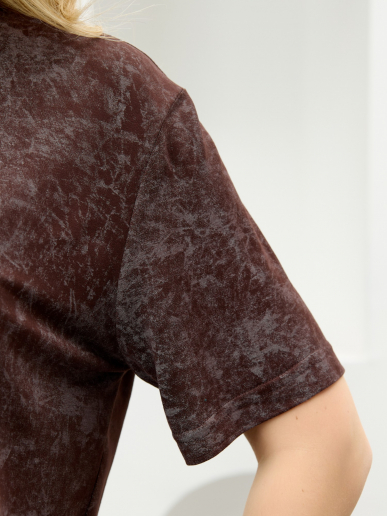 Женские костюм Миэла-3 / шоколадный