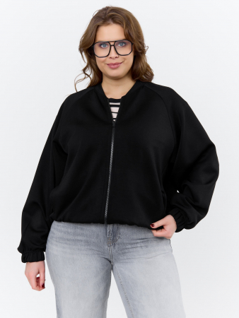 Женский бомбер Нео-1 БО-004 / чёрный
