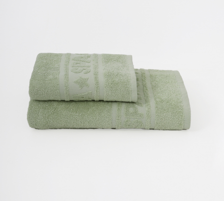 Махровое полотенце Спа / Нежно-зеленый