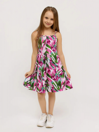 Детский сарафан "Кокетка" / Акварель арт. дк169ак