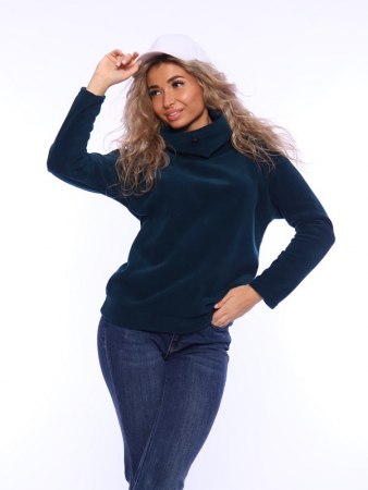 Женская толстовка Гретта / Изумруд