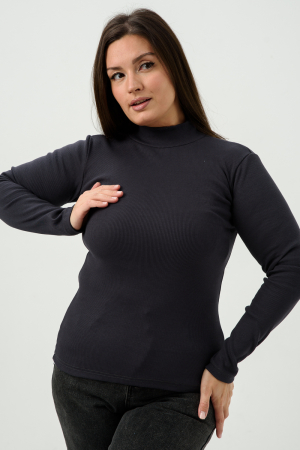 Женская водолазка 52713 / графит